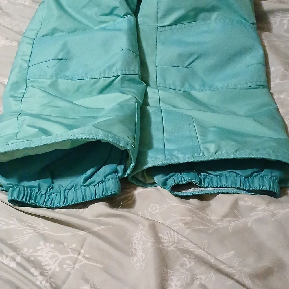 Champion Teal Snow Bib Girls L